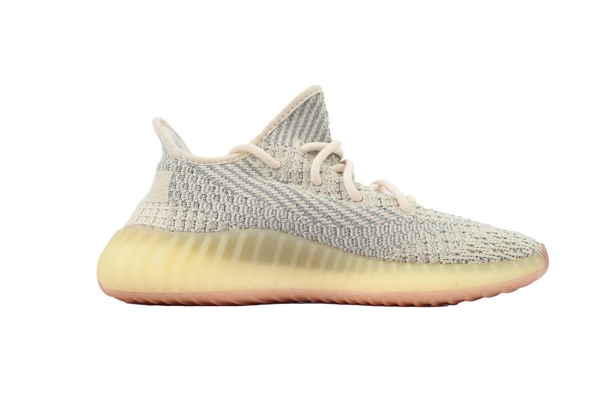 adidas Yeezy Boost 350 V2 Sneakers - Cream & Pale Yellow