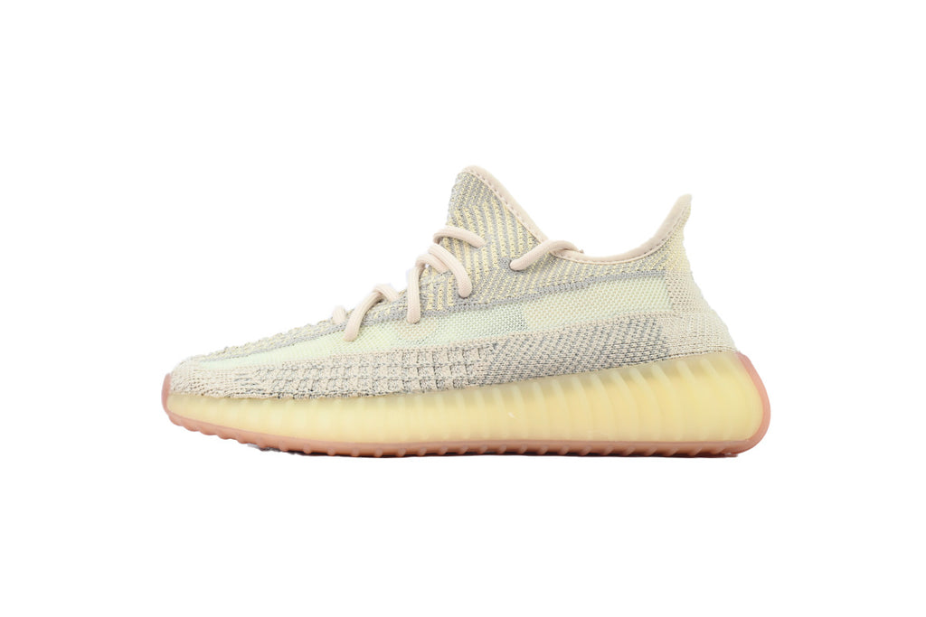 adidas Yeezy Boost 350 V2 Sneakers - Cream & Pale Yellow