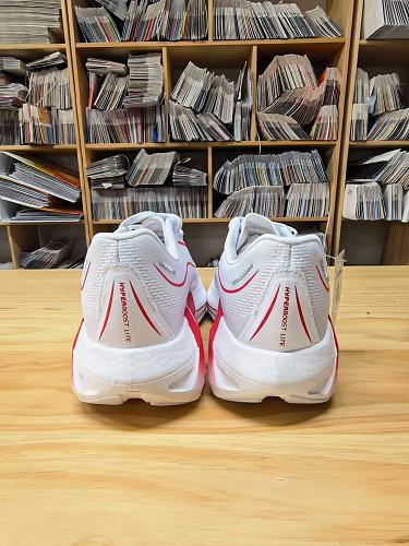 Adidas White & Red Sport Sneakers